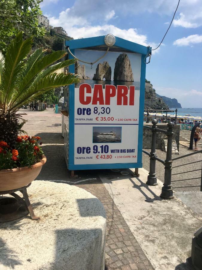 La Conchiglia Villa Minori Luaran gambar